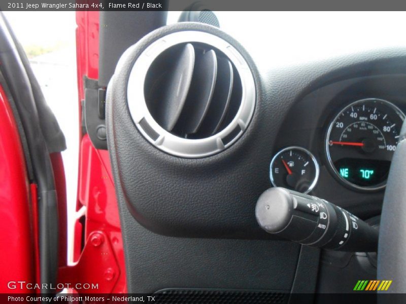Flame Red / Black 2011 Jeep Wrangler Sahara 4x4