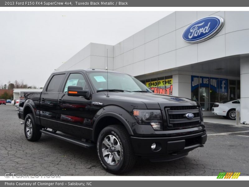 Tuxedo Black Metallic / Black 2013 Ford F150 FX4 SuperCrew 4x4