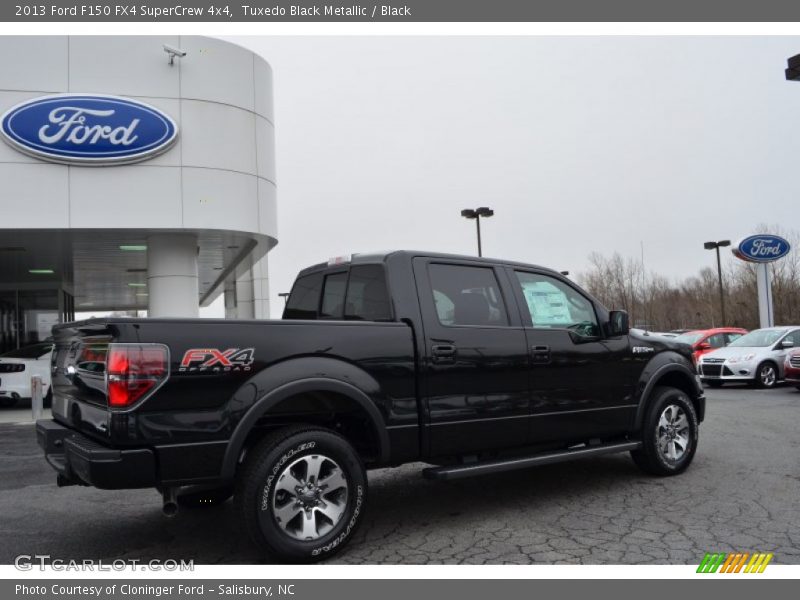 Tuxedo Black Metallic / Black 2013 Ford F150 FX4 SuperCrew 4x4