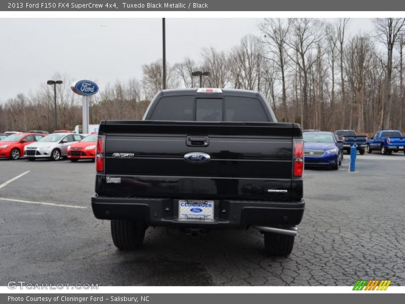 Tuxedo Black Metallic / Black 2013 Ford F150 FX4 SuperCrew 4x4