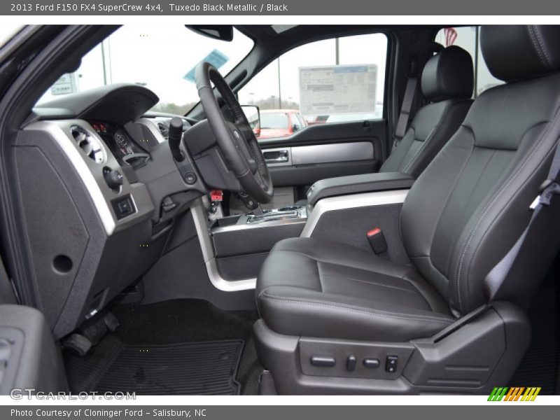 Tuxedo Black Metallic / Black 2013 Ford F150 FX4 SuperCrew 4x4