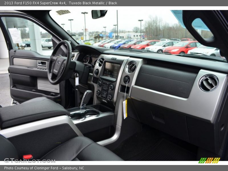 Tuxedo Black Metallic / Black 2013 Ford F150 FX4 SuperCrew 4x4