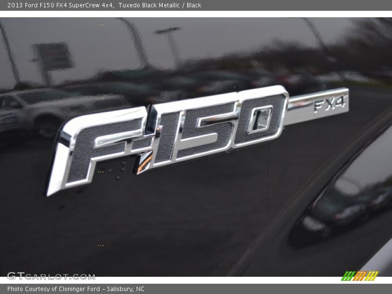 Tuxedo Black Metallic / Black 2013 Ford F150 FX4 SuperCrew 4x4