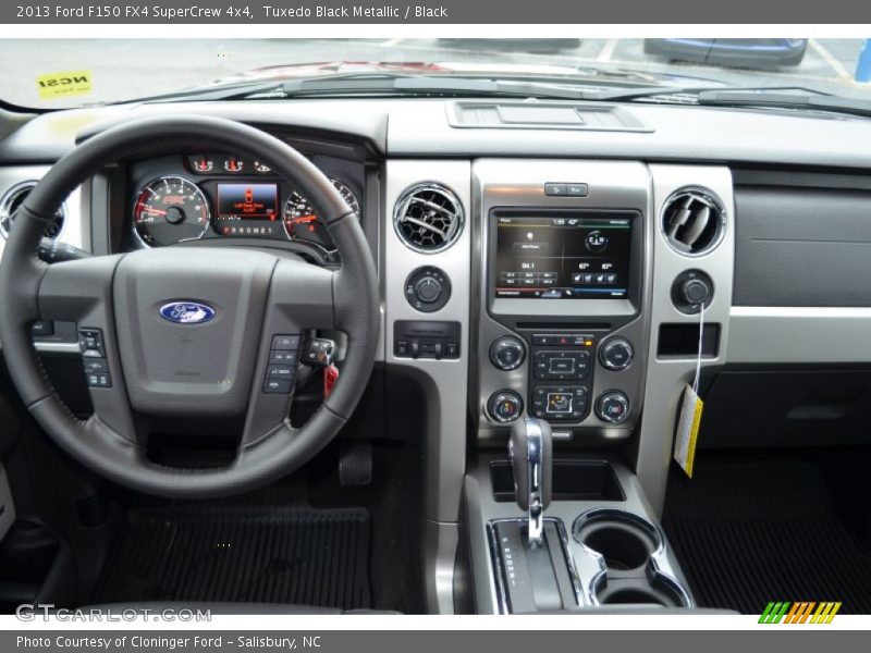 Tuxedo Black Metallic / Black 2013 Ford F150 FX4 SuperCrew 4x4