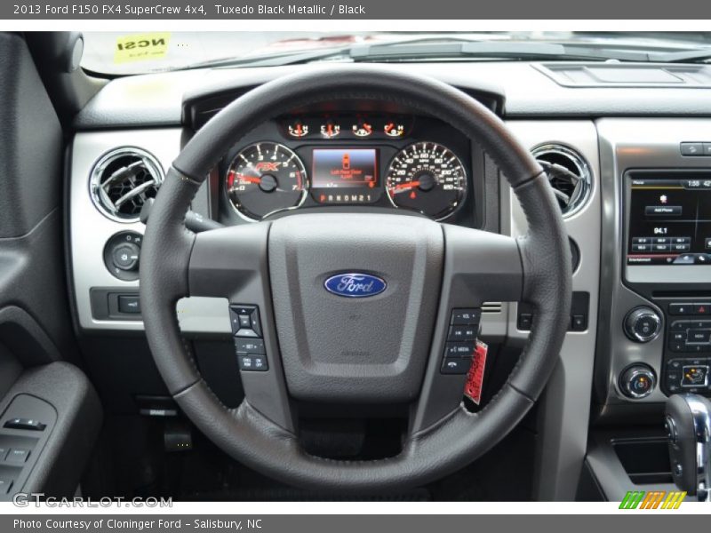 Tuxedo Black Metallic / Black 2013 Ford F150 FX4 SuperCrew 4x4
