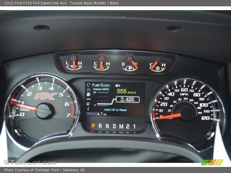 Tuxedo Black Metallic / Black 2013 Ford F150 FX4 SuperCrew 4x4