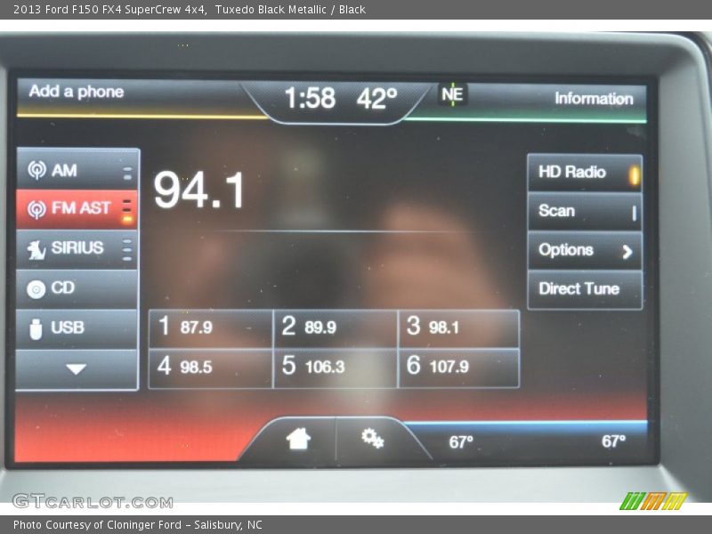 Tuxedo Black Metallic / Black 2013 Ford F150 FX4 SuperCrew 4x4