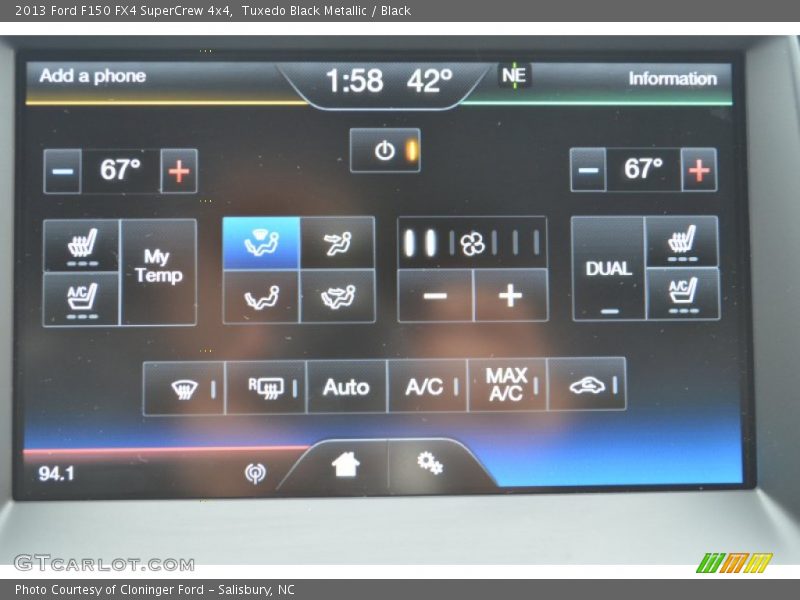 Tuxedo Black Metallic / Black 2013 Ford F150 FX4 SuperCrew 4x4