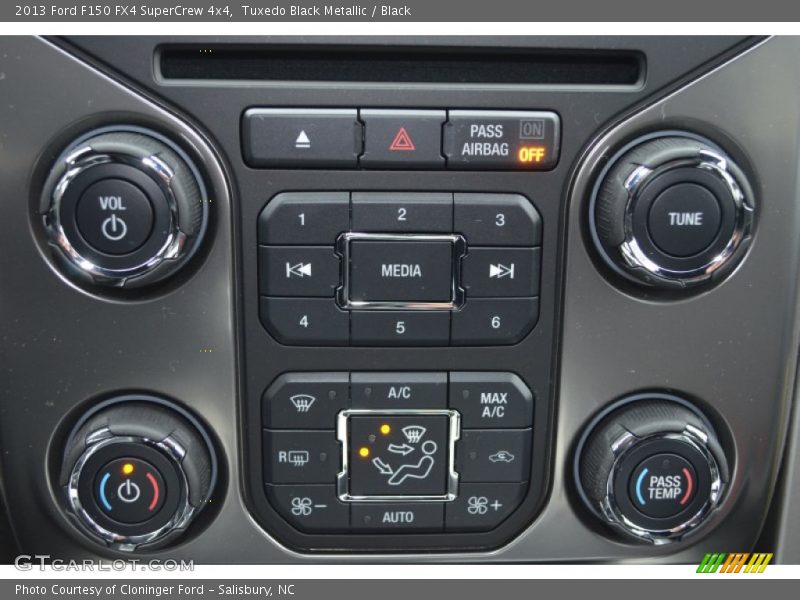 Tuxedo Black Metallic / Black 2013 Ford F150 FX4 SuperCrew 4x4