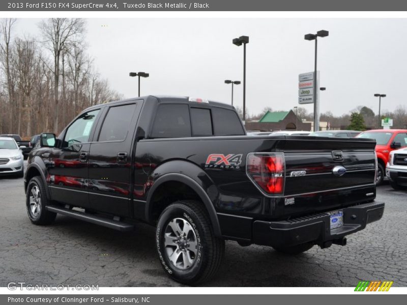 Tuxedo Black Metallic / Black 2013 Ford F150 FX4 SuperCrew 4x4