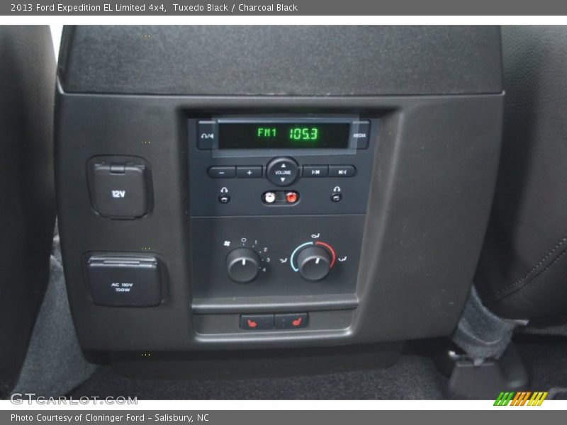 Controls of 2013 Expedition EL Limited 4x4