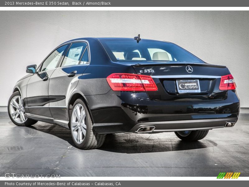 Black / Almond/Black 2013 Mercedes-Benz E 350 Sedan