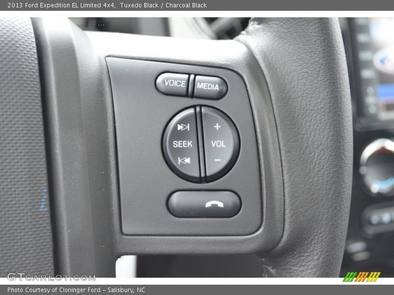 Controls of 2013 Expedition EL Limited 4x4