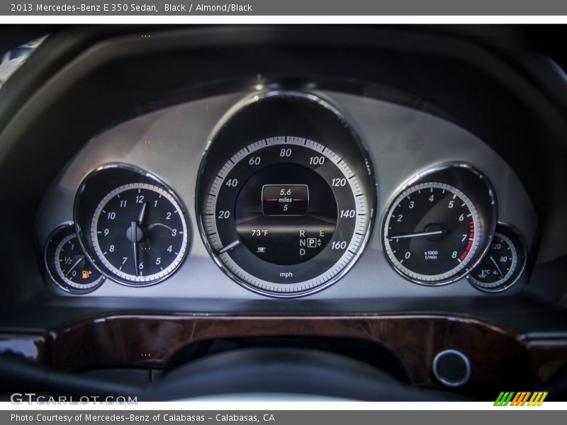  2013 E 350 Sedan 350 Sedan Gauges