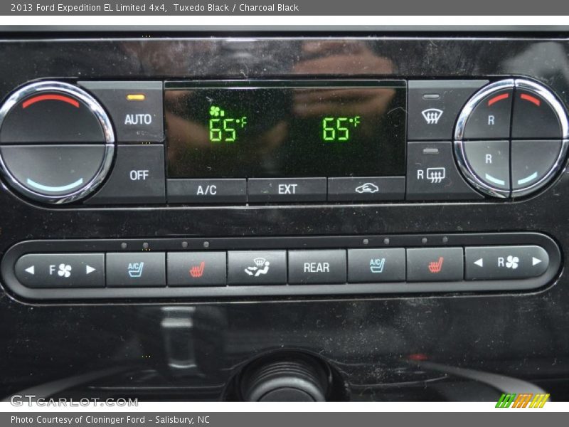 Controls of 2013 Expedition EL Limited 4x4