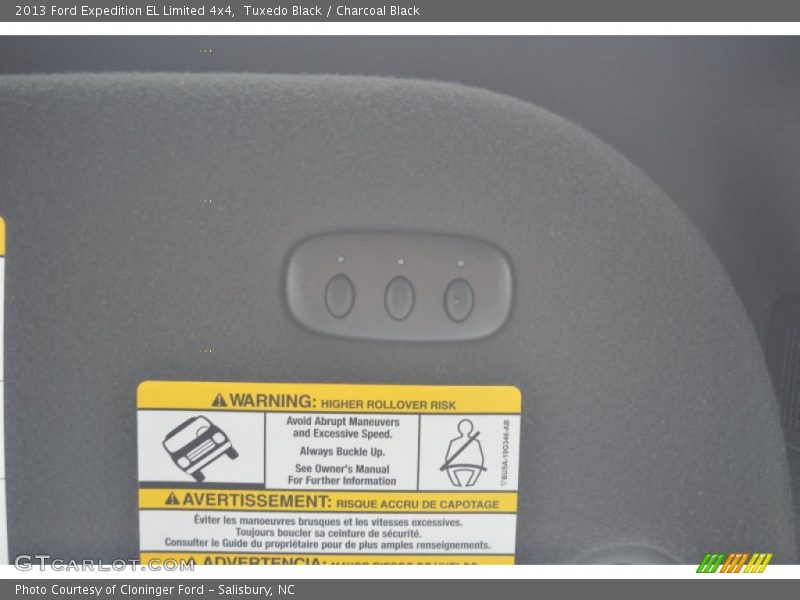 Tuxedo Black / Charcoal Black 2013 Ford Expedition EL Limited 4x4