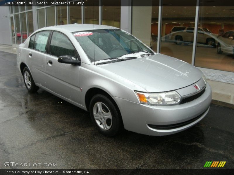 Silver Nickel / Grey 2004 Saturn ION 1 Sedan