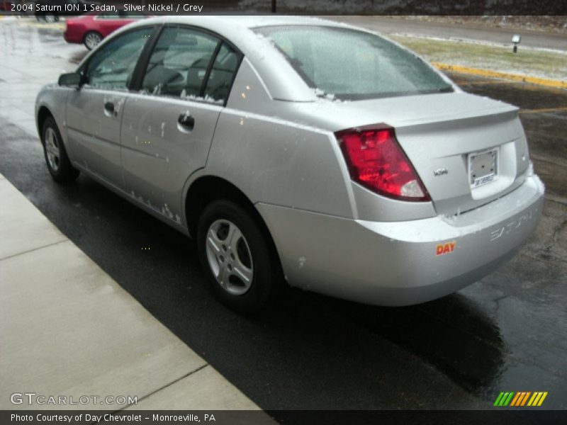 Silver Nickel / Grey 2004 Saturn ION 1 Sedan