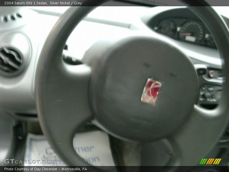 Silver Nickel / Grey 2004 Saturn ION 1 Sedan