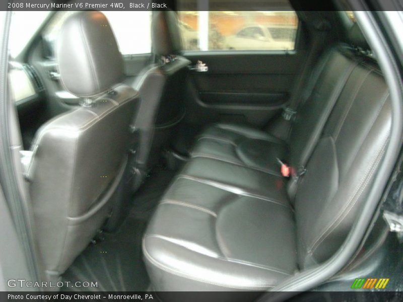 Black / Black 2008 Mercury Mariner V6 Premier 4WD