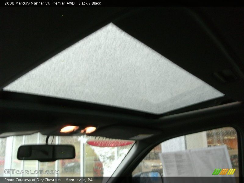 Black / Black 2008 Mercury Mariner V6 Premier 4WD