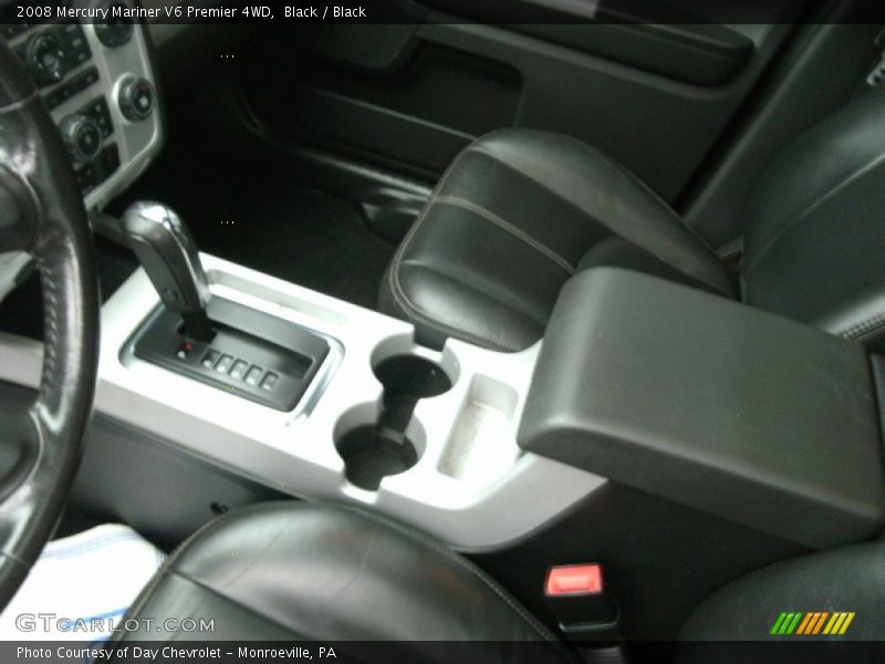 Black / Black 2008 Mercury Mariner V6 Premier 4WD