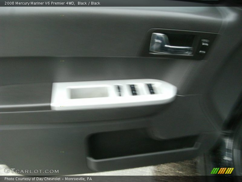 Black / Black 2008 Mercury Mariner V6 Premier 4WD