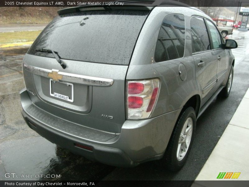 Dark Silver Metallic / Light Gray 2005 Chevrolet Equinox LT AWD