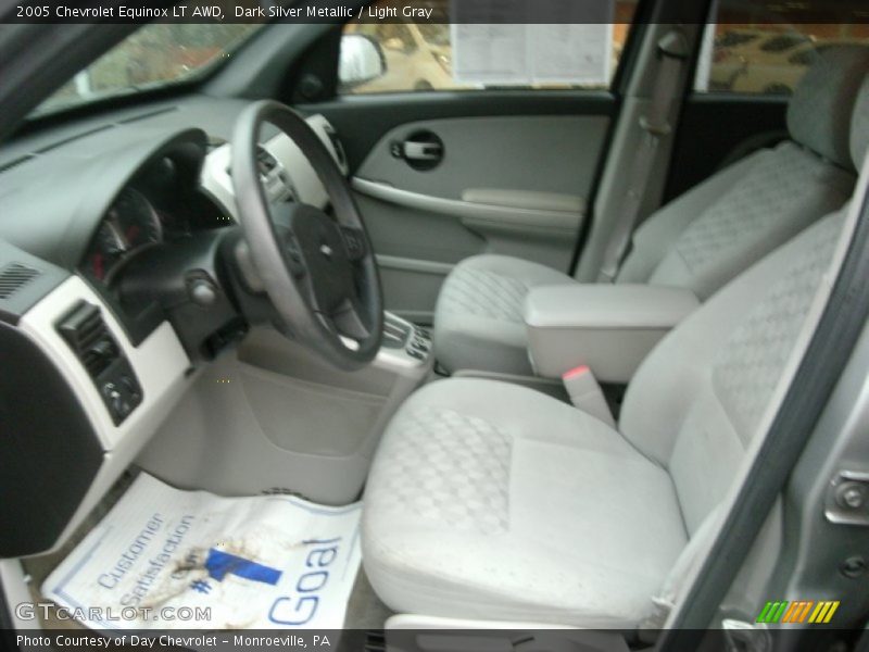 Dark Silver Metallic / Light Gray 2005 Chevrolet Equinox LT AWD