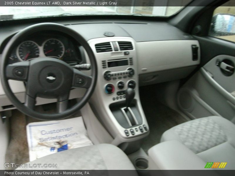 Dark Silver Metallic / Light Gray 2005 Chevrolet Equinox LT AWD