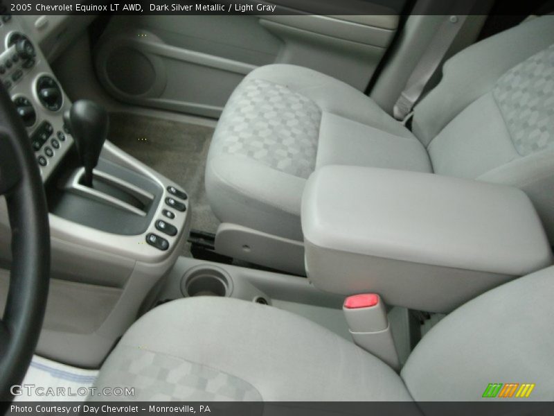 Dark Silver Metallic / Light Gray 2005 Chevrolet Equinox LT AWD