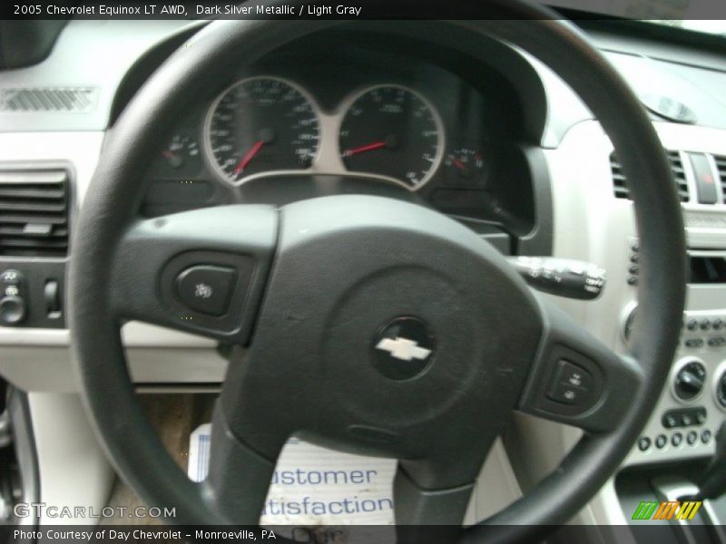 Dark Silver Metallic / Light Gray 2005 Chevrolet Equinox LT AWD
