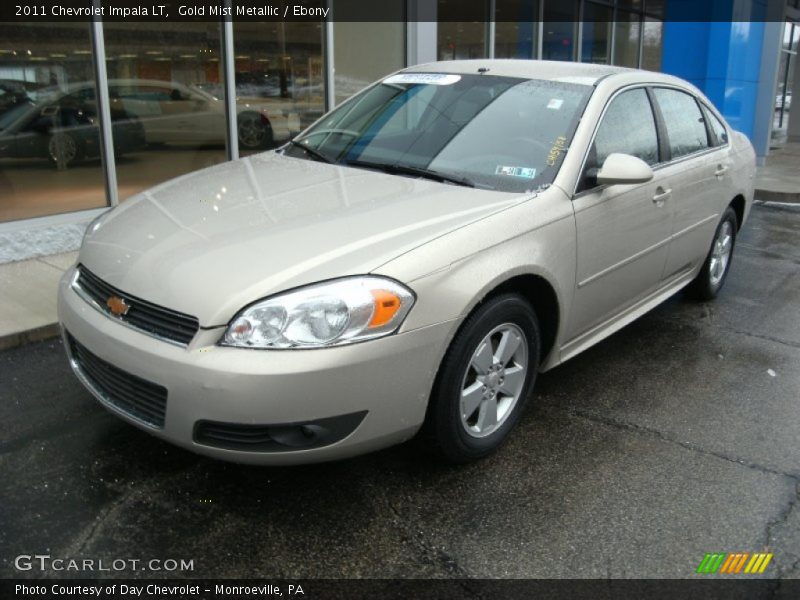 Gold Mist Metallic / Ebony 2011 Chevrolet Impala LT