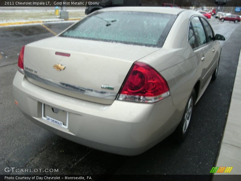 Gold Mist Metallic / Ebony 2011 Chevrolet Impala LT