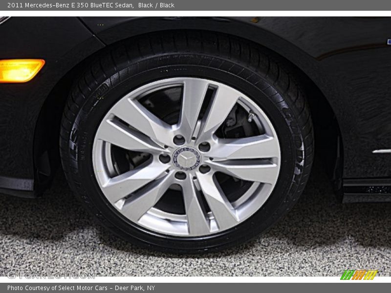 Black / Black 2011 Mercedes-Benz E 350 BlueTEC Sedan