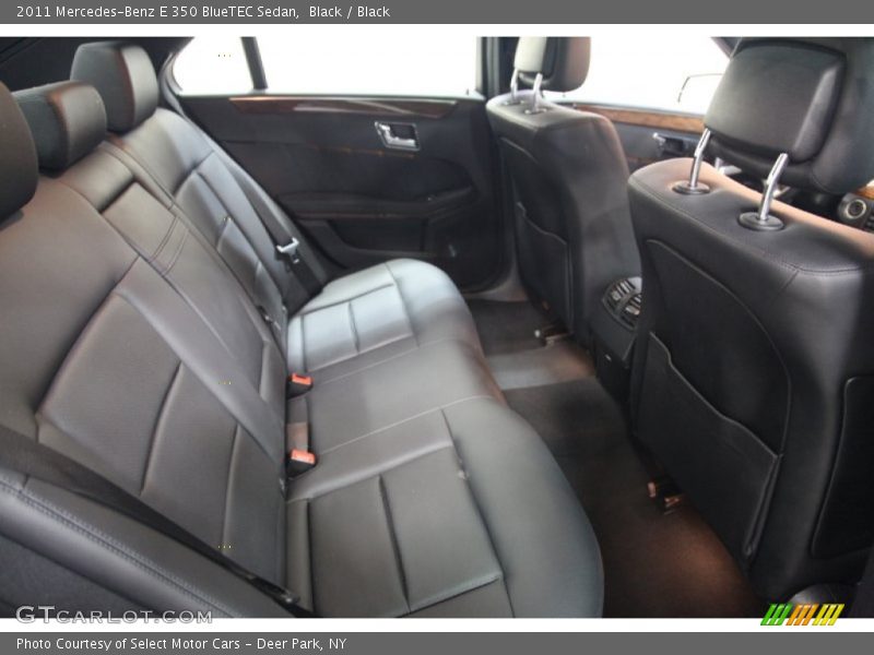 Black / Black 2011 Mercedes-Benz E 350 BlueTEC Sedan