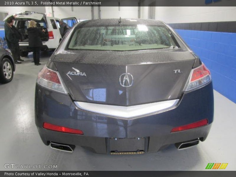 Polished Metal Metallic / Parchment 2010 Acura TL 3.5