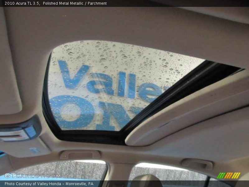 Polished Metal Metallic / Parchment 2010 Acura TL 3.5