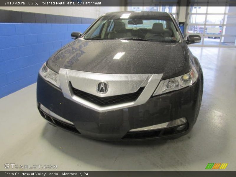 Polished Metal Metallic / Parchment 2010 Acura TL 3.5
