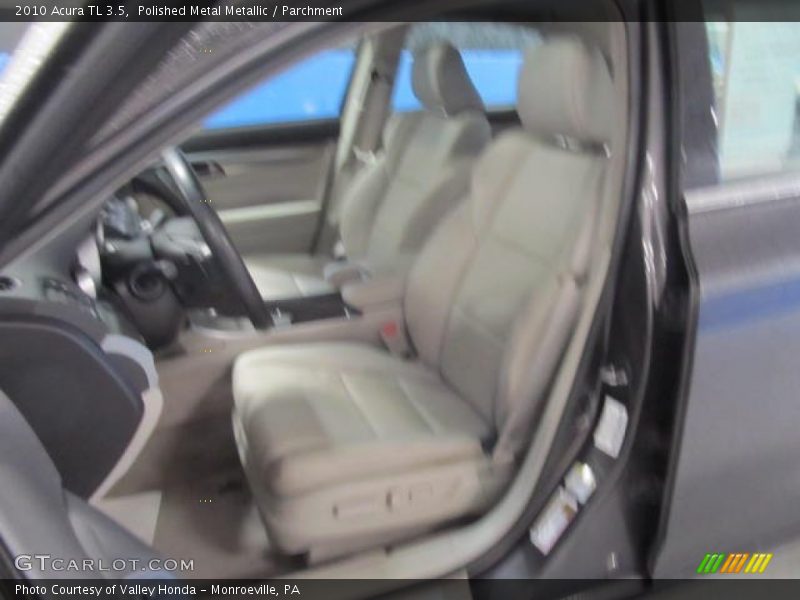 Polished Metal Metallic / Parchment 2010 Acura TL 3.5