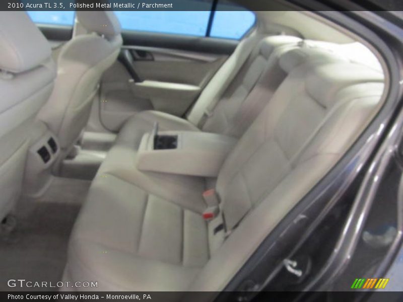 Polished Metal Metallic / Parchment 2010 Acura TL 3.5