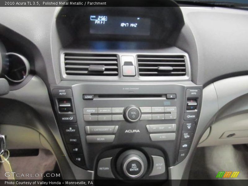 Polished Metal Metallic / Parchment 2010 Acura TL 3.5