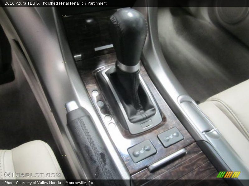 Polished Metal Metallic / Parchment 2010 Acura TL 3.5