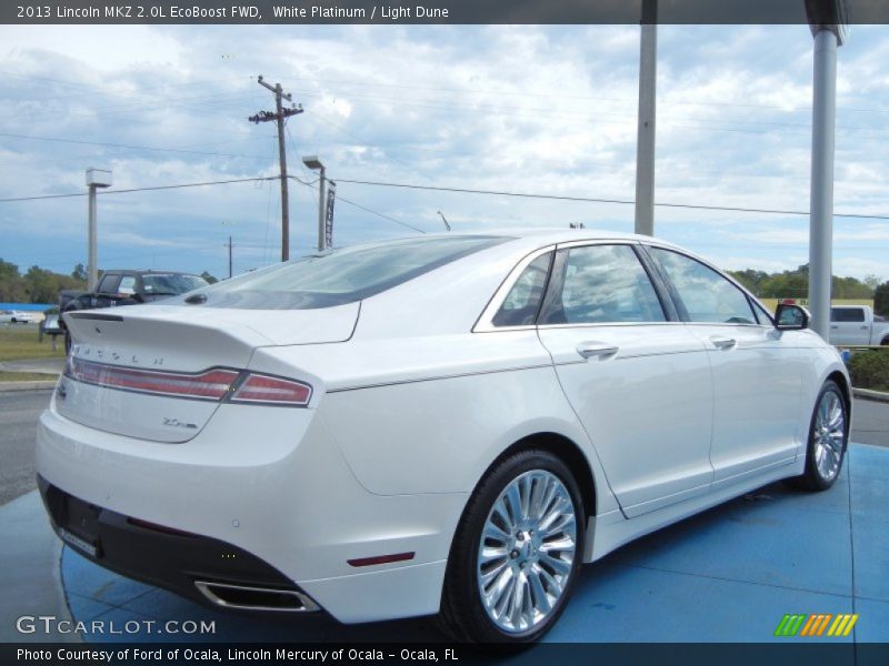  2013 MKZ 2.0L EcoBoost FWD White Platinum