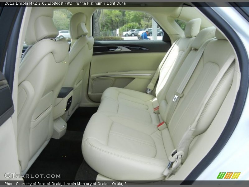 Rear Seat of 2013 MKZ 2.0L EcoBoost FWD