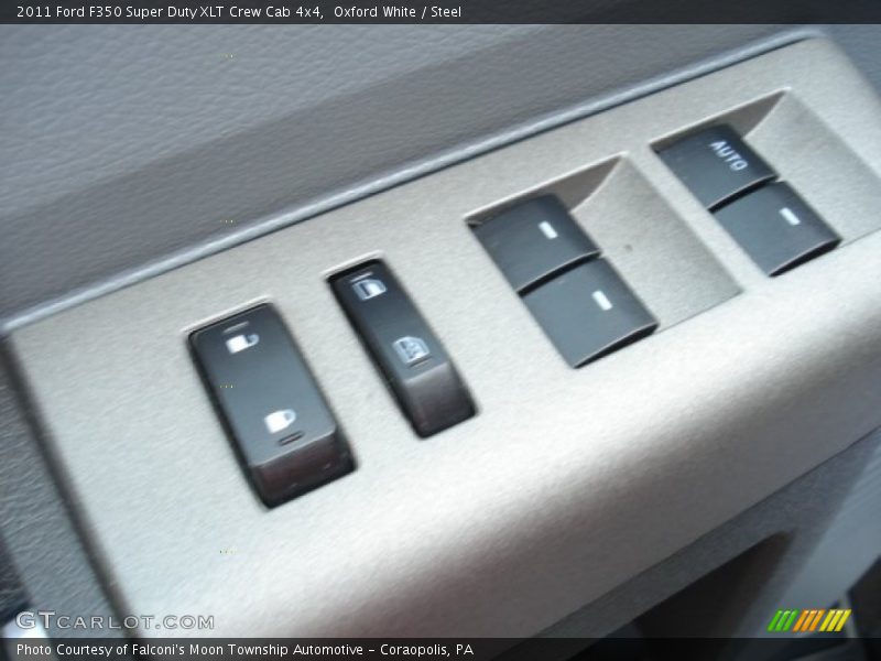 Oxford White / Steel 2011 Ford F350 Super Duty XLT Crew Cab 4x4