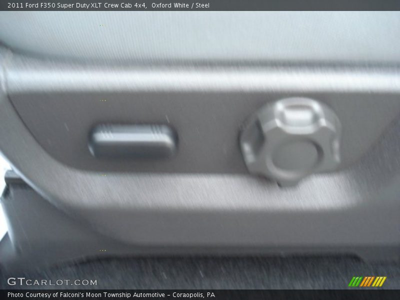 Oxford White / Steel 2011 Ford F350 Super Duty XLT Crew Cab 4x4