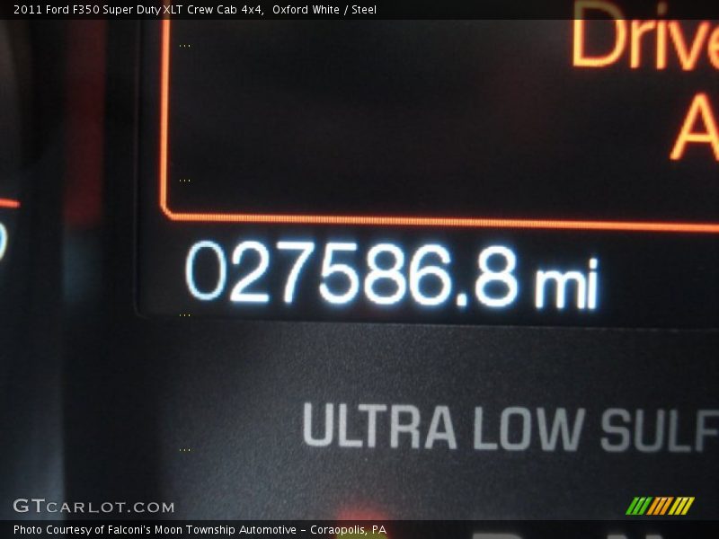 Oxford White / Steel 2011 Ford F350 Super Duty XLT Crew Cab 4x4