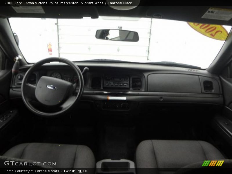 Dashboard of 2008 Crown Victoria Police Interceptor