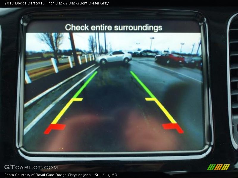 Pitch Black / Black/Light Diesel Gray 2013 Dodge Dart SXT